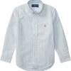 Polo Ralph Lauren Kids Striped Cotton Oxford Shirt (Little Kids) | Shirts & Tops 10 Polo Ralph Lauren Kids Striped Cotton Oxford Shirt (Little Kids) | Shirts & Tops -The Kiddie Closet 81eOKrAECIL. AC SR736920