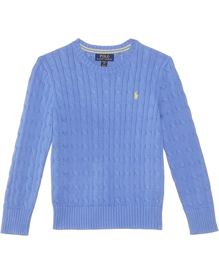 Polo Ralph Lauren Kids Cable-Knit Cotton Sweater (Little Kid/Big Kid) | Sweaters 1 Polo Ralph Lauren Kids Cable-Knit Cotton Sweater (Little Kid/Big Kid) | Sweaters
