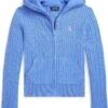 Polo Ralph Lauren Kids Mini-Cable Cotton Full-Zip Hoodie (Big Kid) | Hoodies & Sweatshirts 4 Polo Ralph Lauren Kids Mini-Cable Cotton Full-Zip Hoodie (Big Kid) | Hoodies & Sweatshirts -The Kiddie Closet 81kandOwx L. AC SR736920