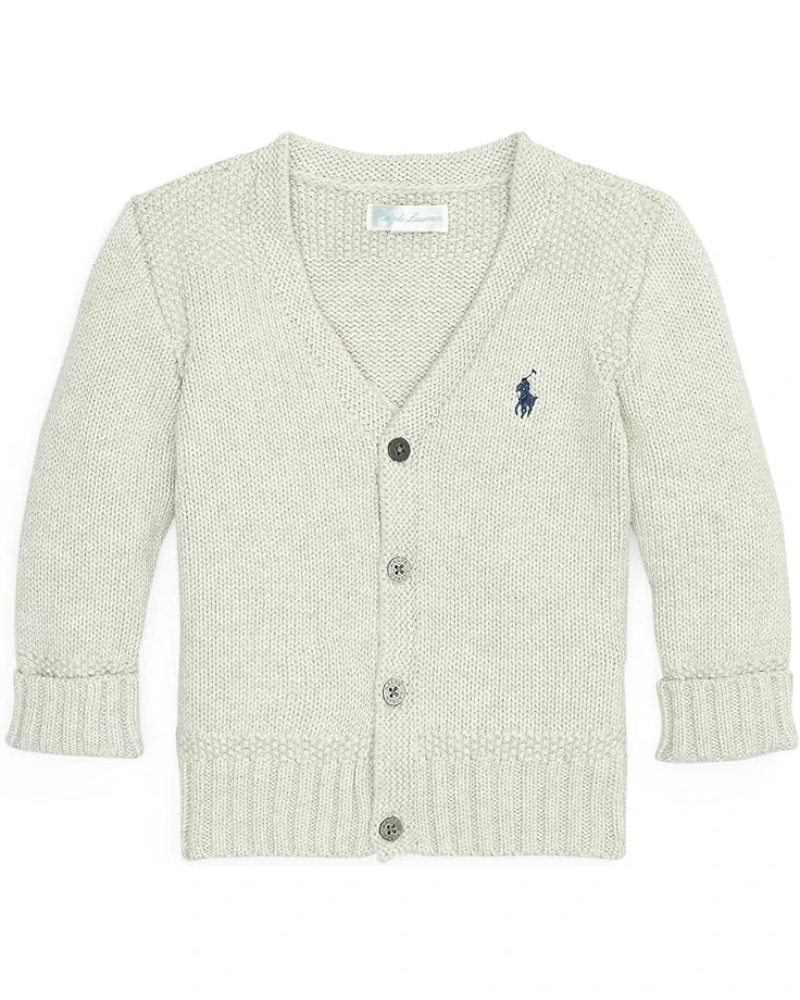 Polo Ralph Lauren Kids Combed Cotton V-Neck Cardigan (Infant) | Sweaters 1 Polo Ralph Lauren Kids Combed Cotton V-Neck Cardigan (Infant) | Sweaters