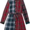 Polo Ralph Lauren Kids Plaid Cotton Fun Shirtdress (Big Kid) | Dresses