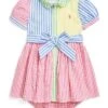 Polo Ralph Lauren Kids Striped Cotton Fun Shirtdress & Bloomer (Infant) | Dresses -The Kiddie Closet 81p6OpQoeKL. AC SR736920