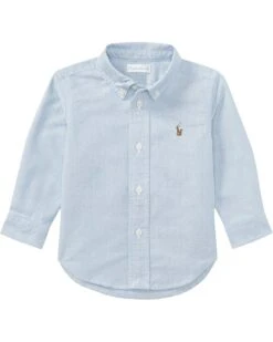 Polo Ralph Lauren Kids Cotton Oxford Sport Shirt (Infant) | Shirts & Tops