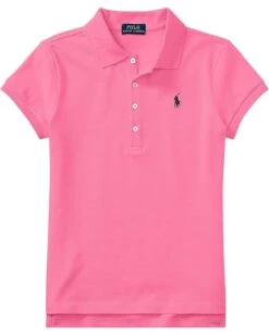 Polo Ralph Lauren Kids Short Sleeve Mesh Polo Shirt (Big Kids) | Shirts & Tops