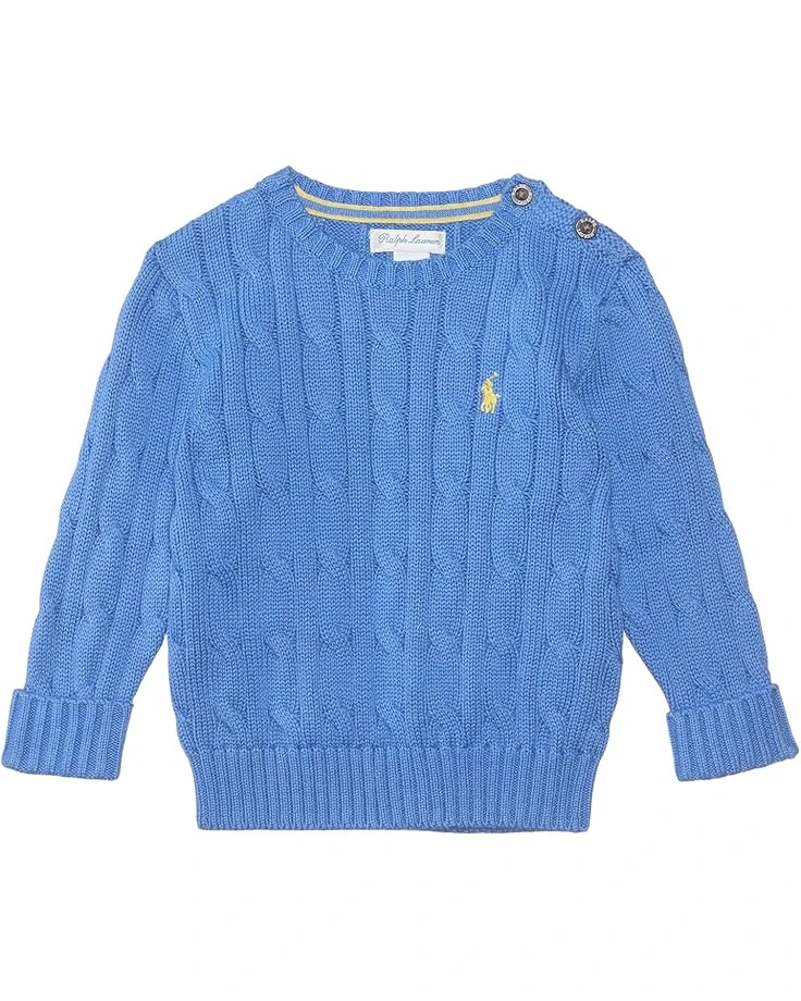 Polo Ralph Lauren Kids Cable-Knit Cotton Sweater (Infant) | Sweaters 1 Polo Ralph Lauren Kids Cable-Knit Cotton Sweater (Infant) | Sweaters