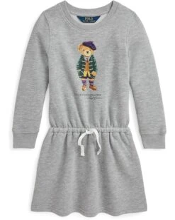 Polo Ralph Lauren Kids Polo Bear Fleece Dress (Big Kid) | Dresses