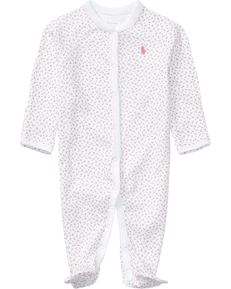 Polo Ralph Lauren Kids Floral Cotton Coverall (Infant) | Sleepwear 1 Polo Ralph Lauren Kids Floral Cotton Coverall (Infant) | Sleepwear