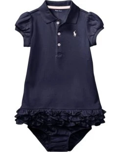 Polo Ralph Lauren Kids Ruffled Polo Dress & Bloomer (Infant) | Dresses 5 Polo Ralph Lauren Kids Ruffled Polo Dress & Bloomer (Infant) | Dresses -The Kiddie Closet 91jSMNetnL. AC SR736920